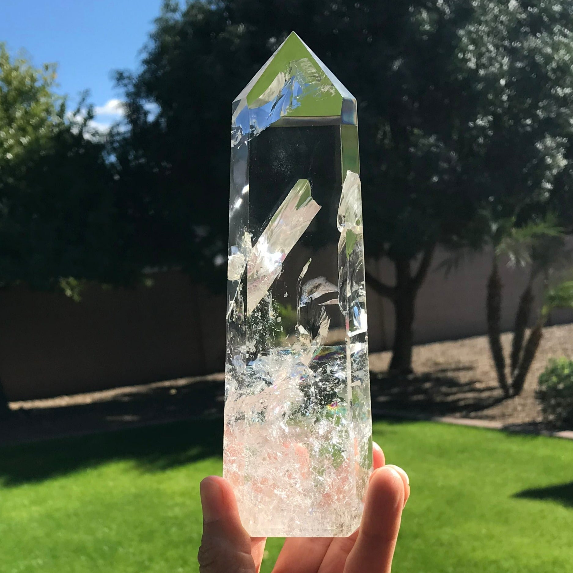 Rainbow Enhanced Crystal Point