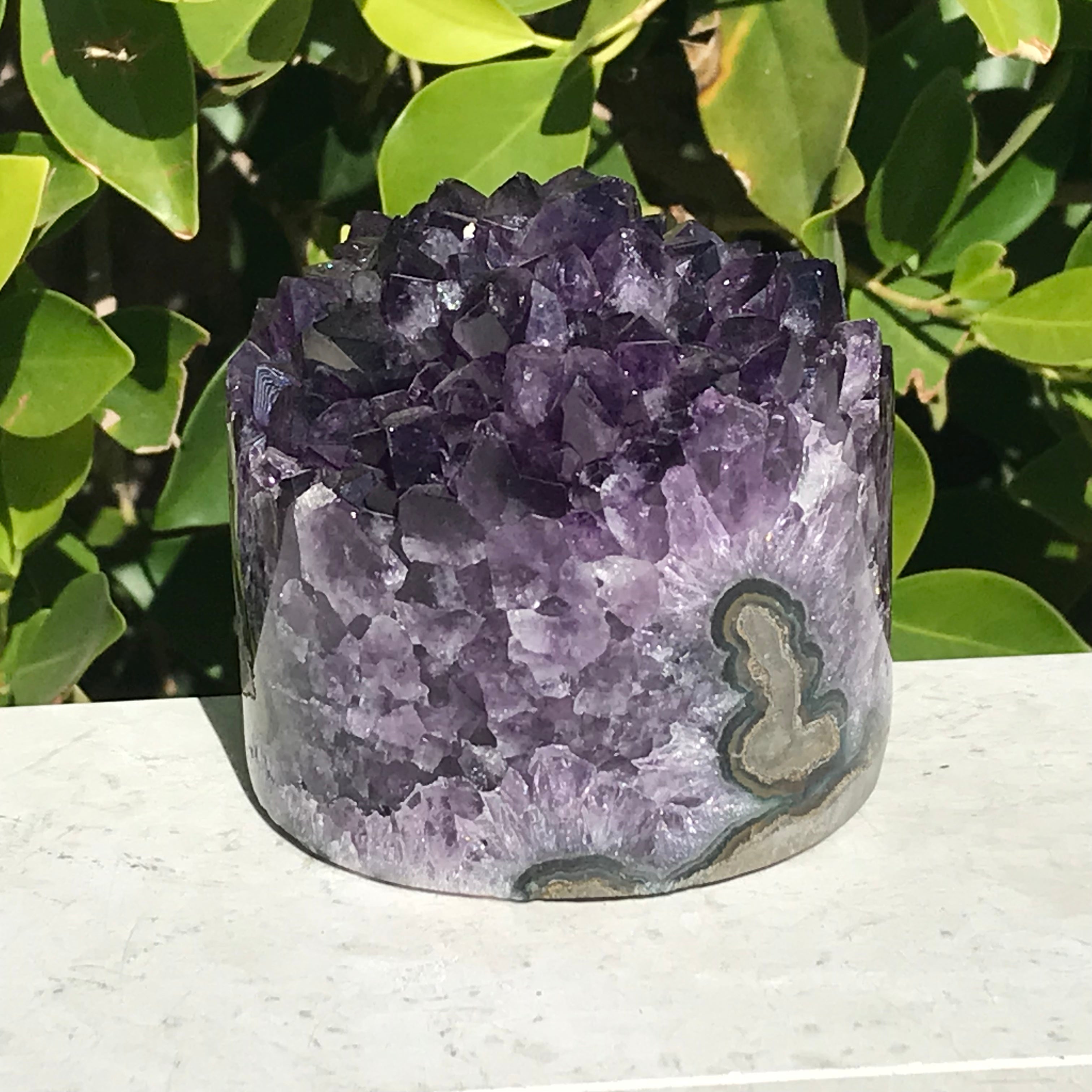 Uruguayan Amethyst Cylinder