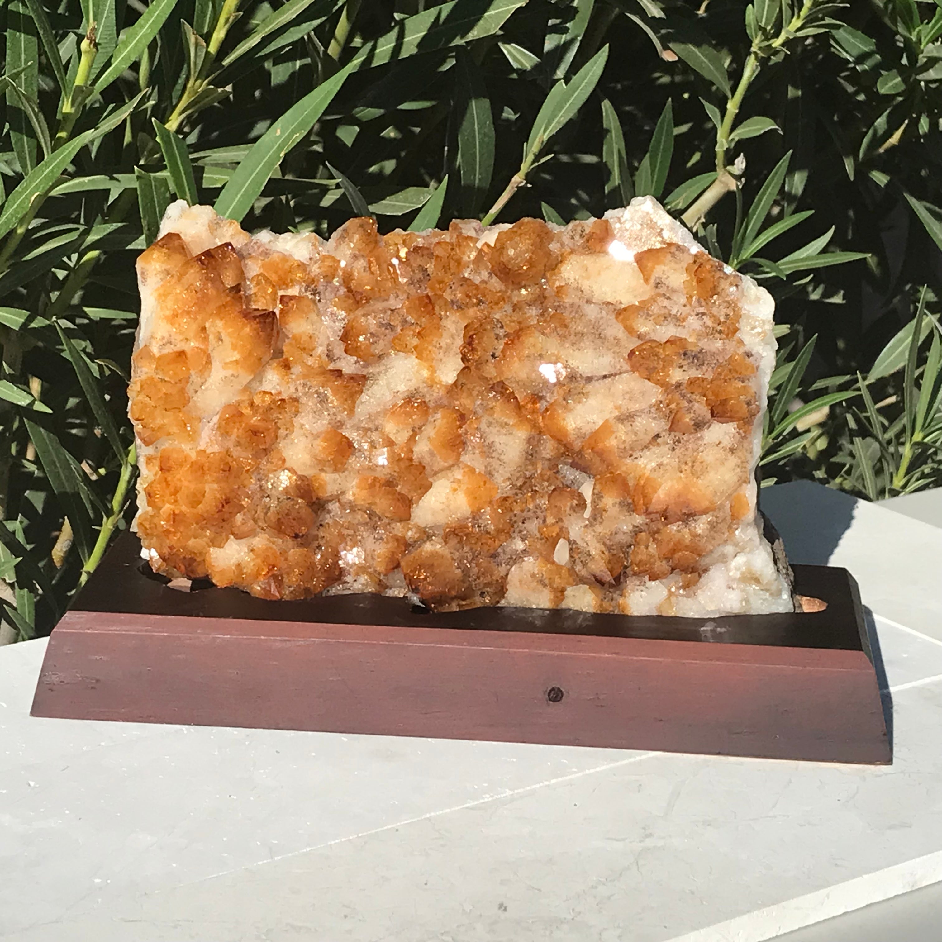 Brazilian Citrine Cluster