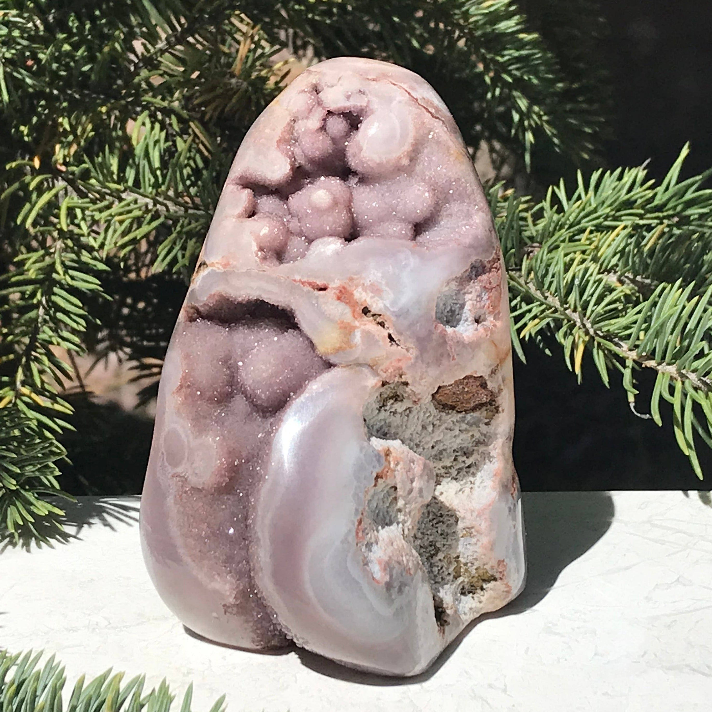 Rose Amethyst Nodule