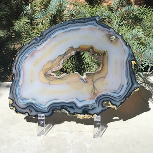 First of Twins Agate Slice