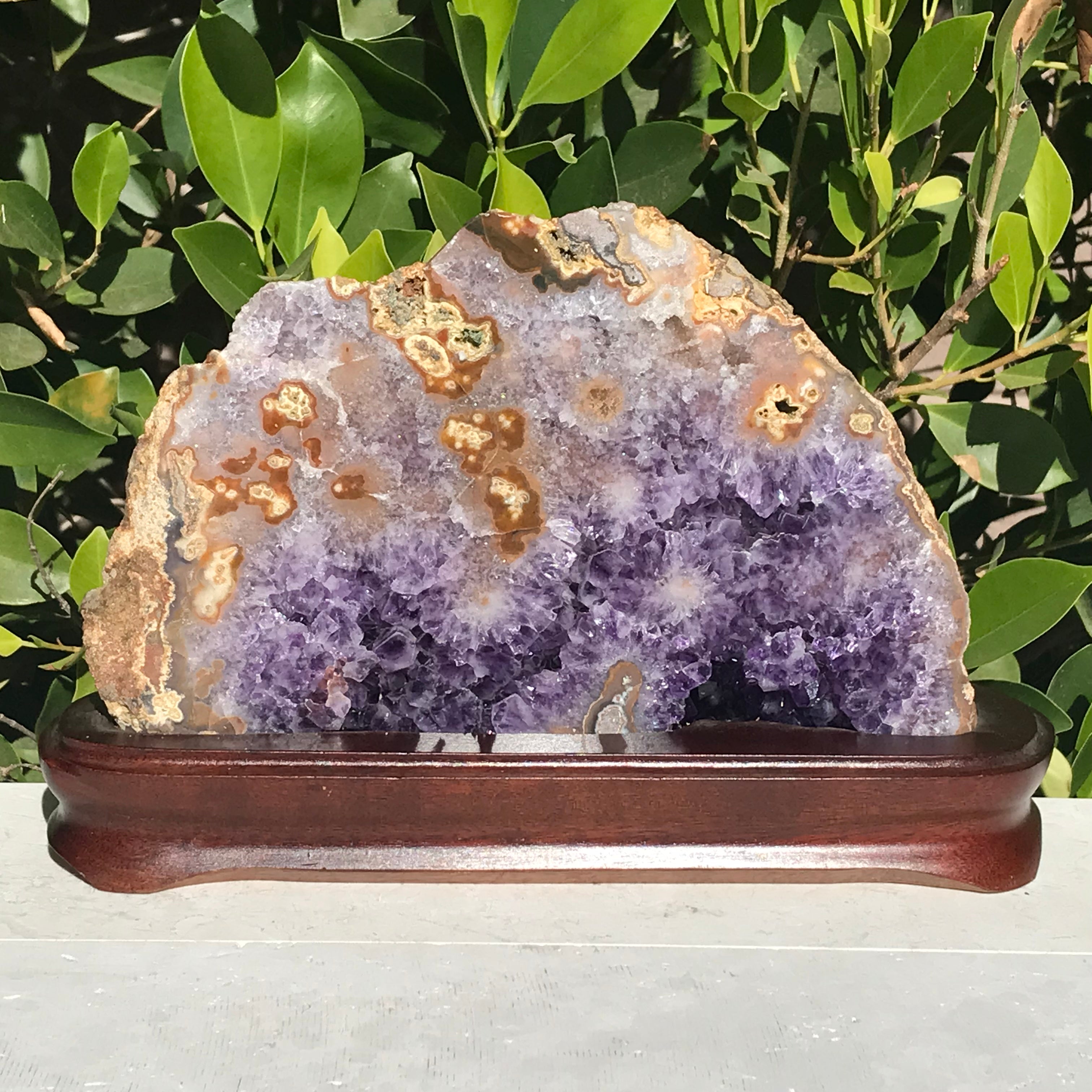Brazilian Amethyst/Agate Slab