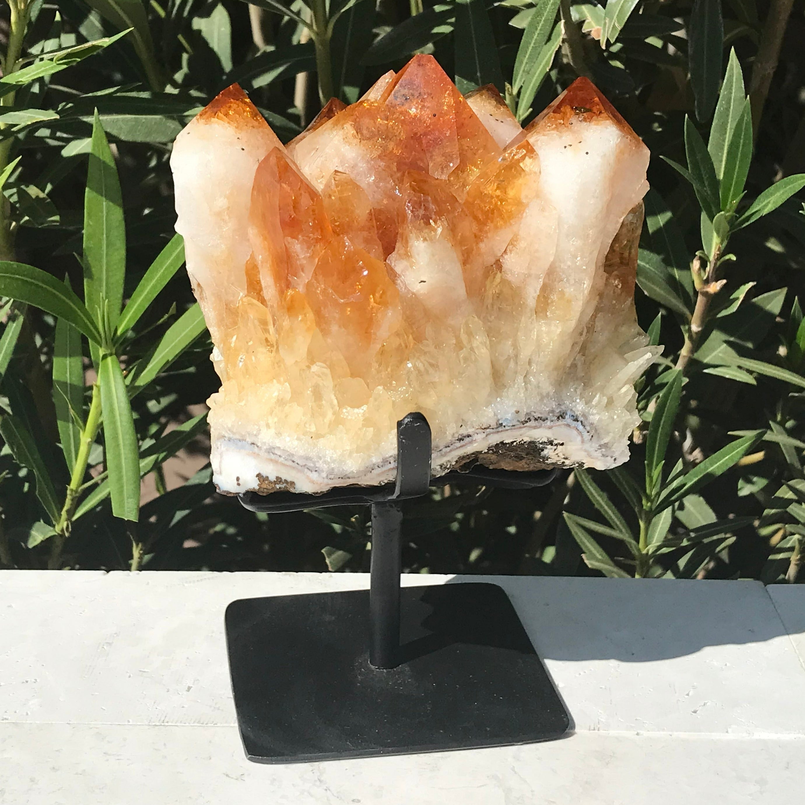 Crystal Topped Citrine