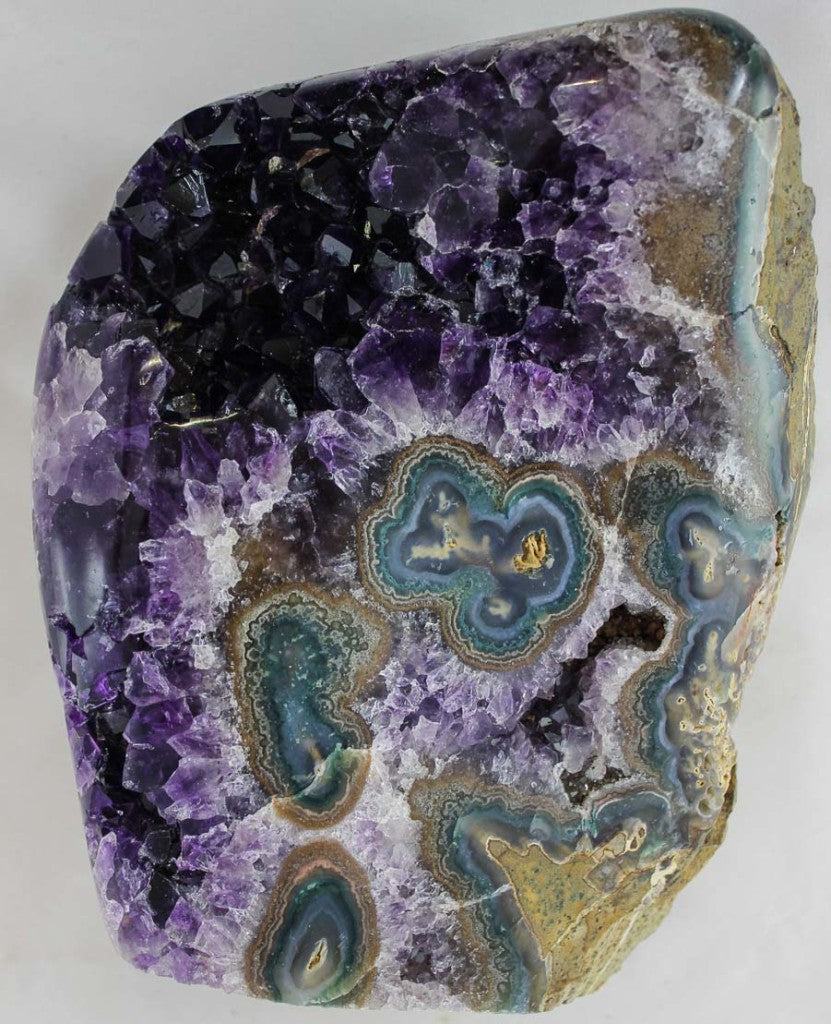 Uruguayan Amethyst w/ Eyes