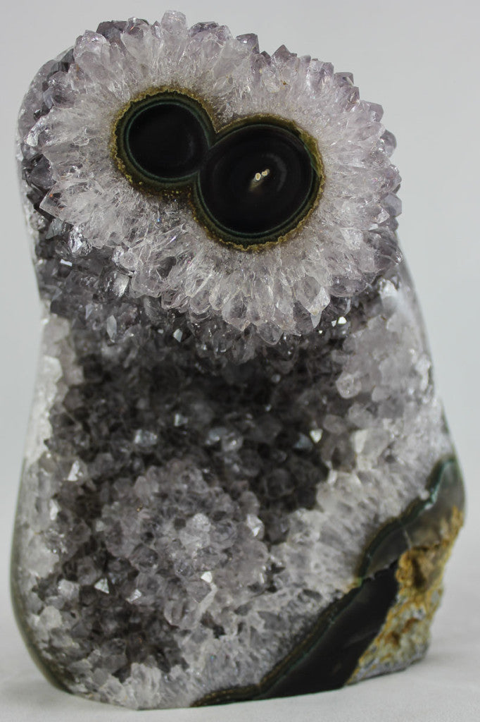 Uruguayan Amethyst w/ Eyes