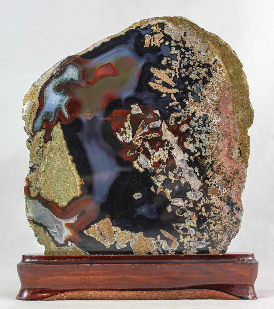 Brazilian Agate Endcap