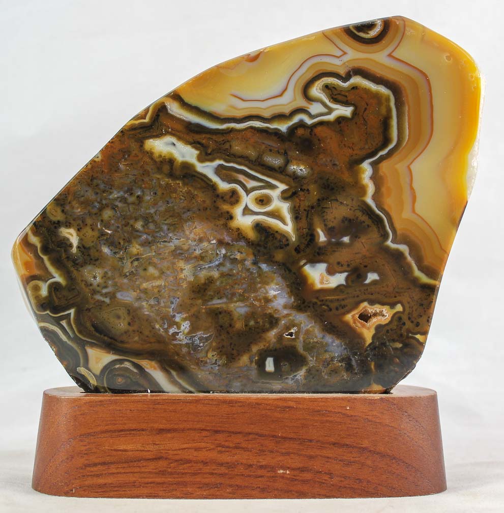 Brazilian Agate Endcap