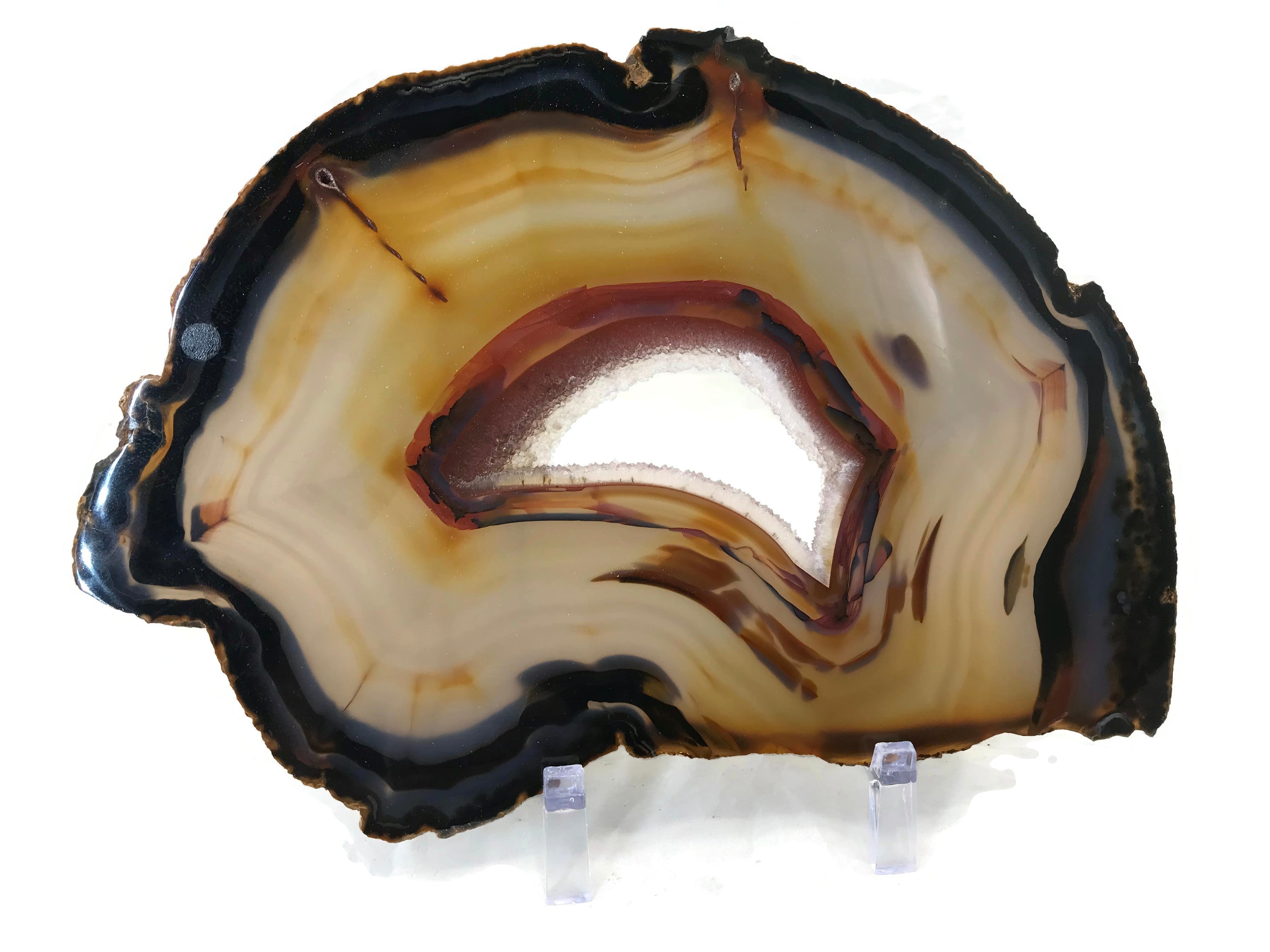Crystal Lined Agate Slice