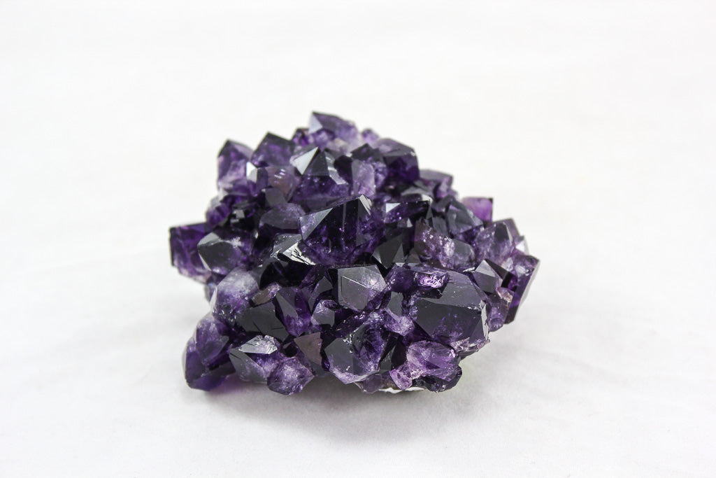 Raw amethyst crystal