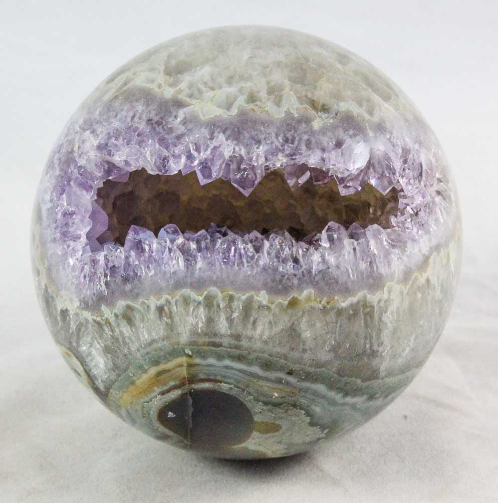 Amethyst/agate Sphere