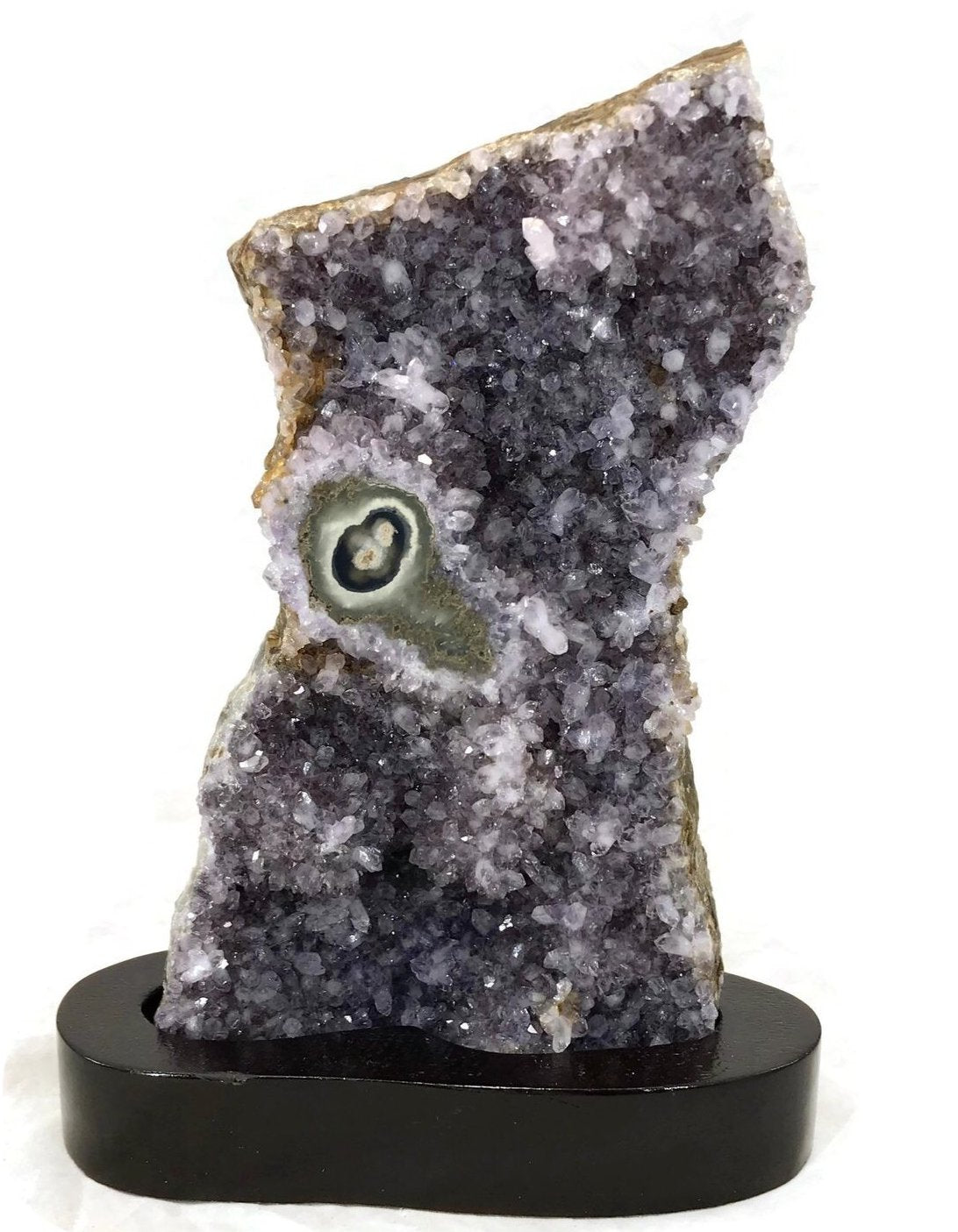 Green Eyed Uruguayan Amethyst Cluster