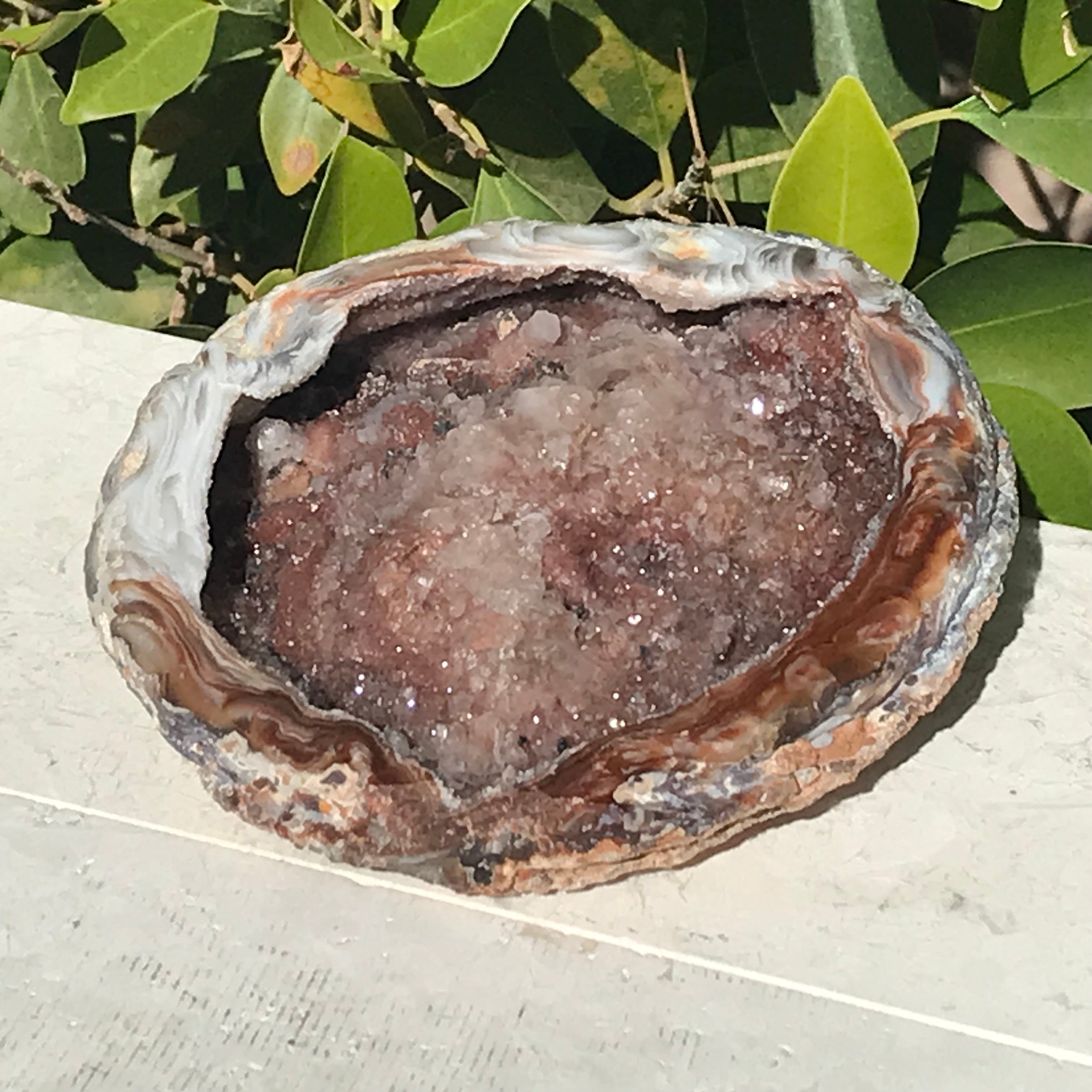 Crystal Filled Agate Geode