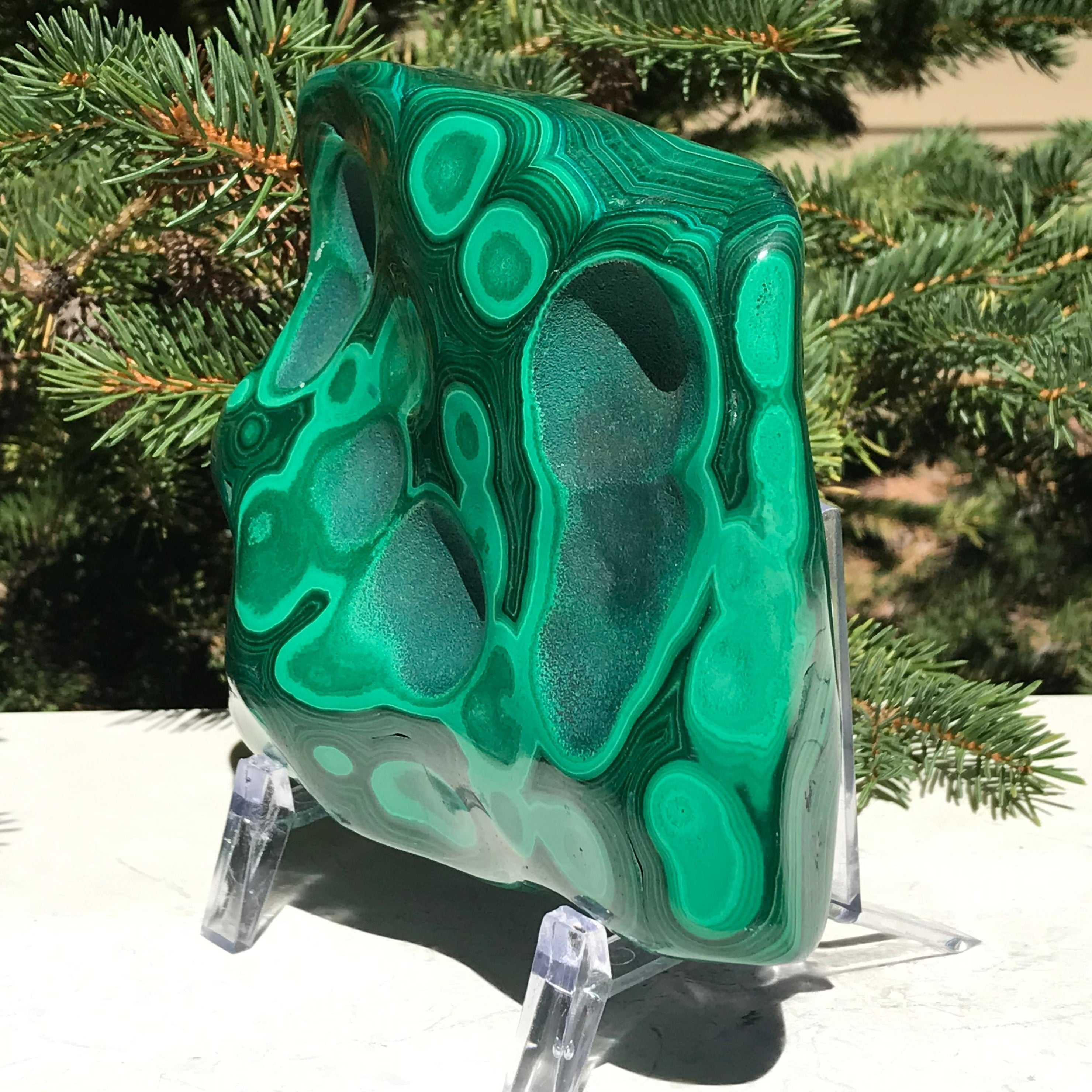 Cratered Malachite