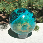 Malachite/Chrysocolla Sphere