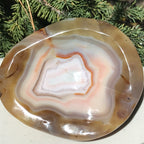 Colorful Banded Agate Bowl