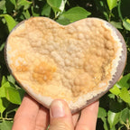 Glistening Brazilian Agate Heart