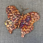 Handcrafted Rainbow Copper Splash Butterfly