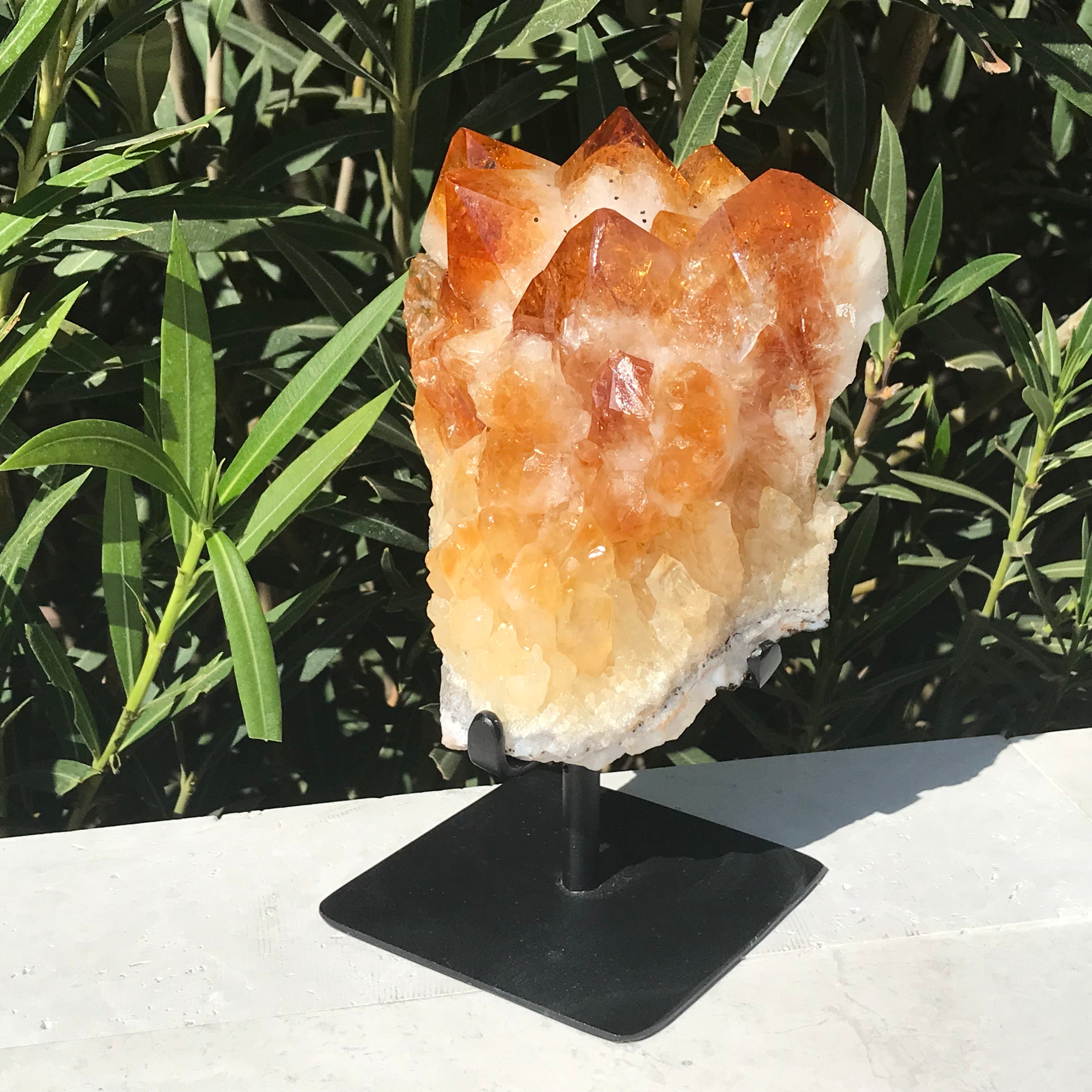 Crystal Topped Citrine