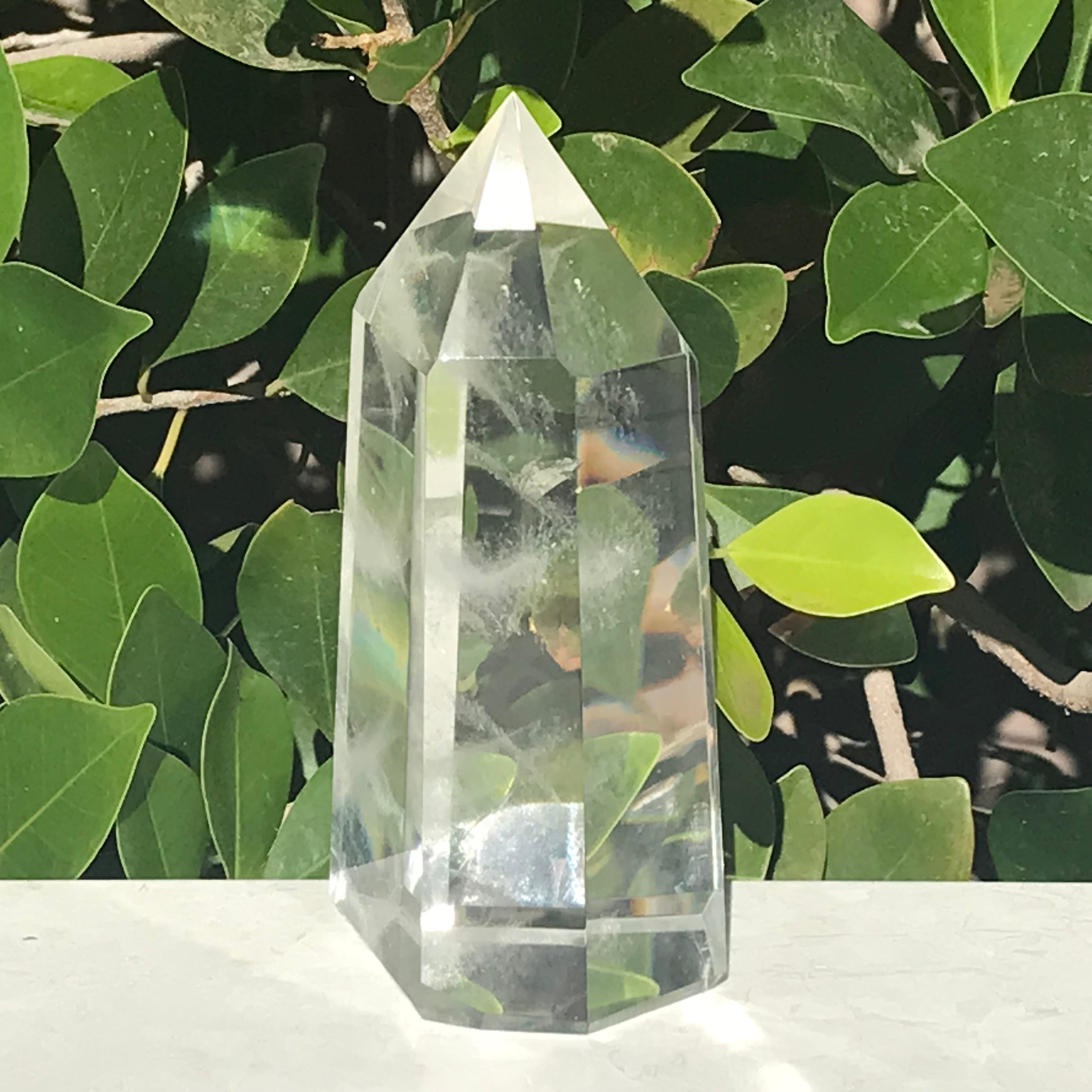 Wispy Crystal Point