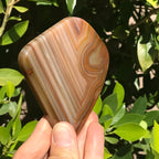 Striated Brazilian Agate Slice