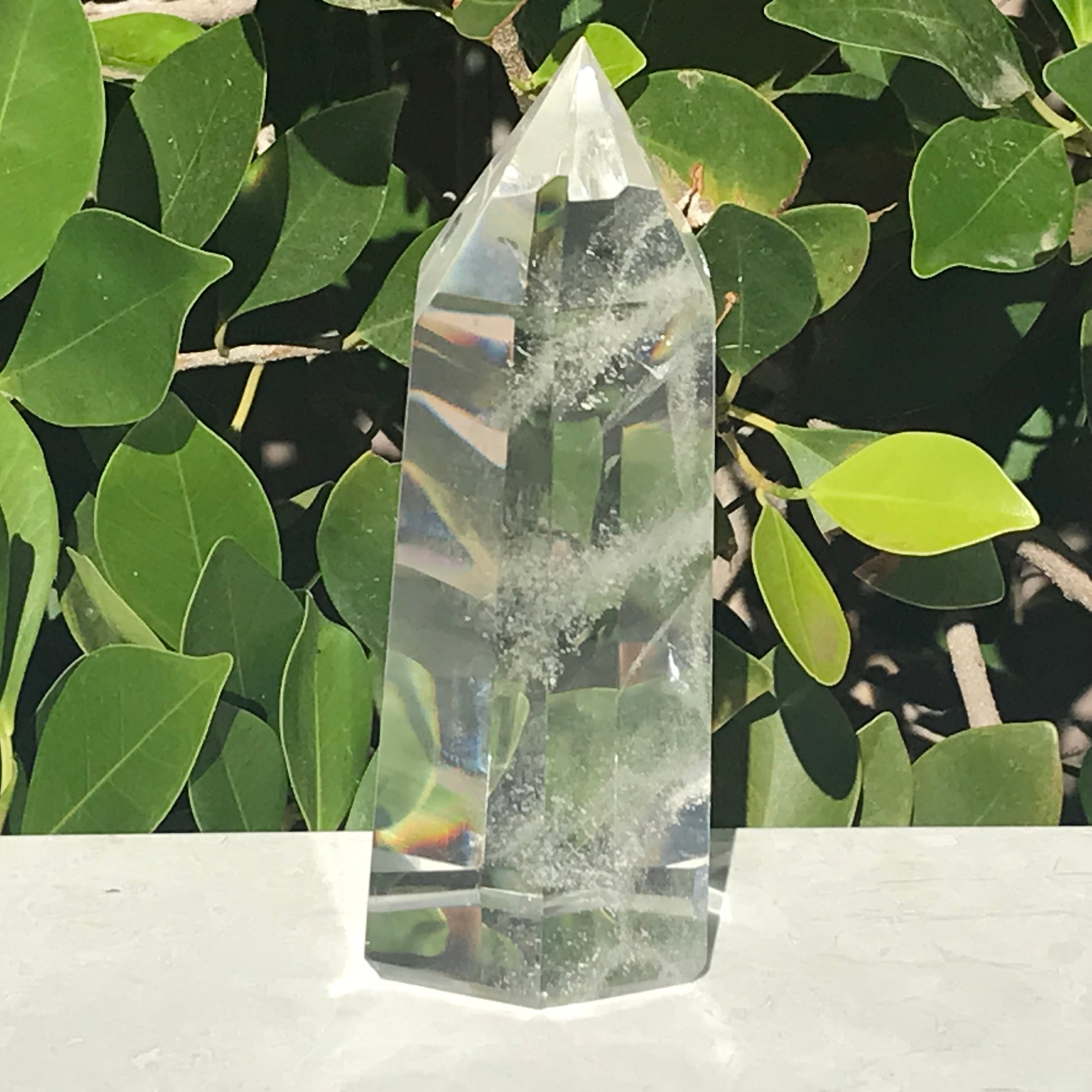 Wispy Crystal Point