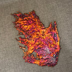 Shades of a Sunset Rainbow Splash Copper