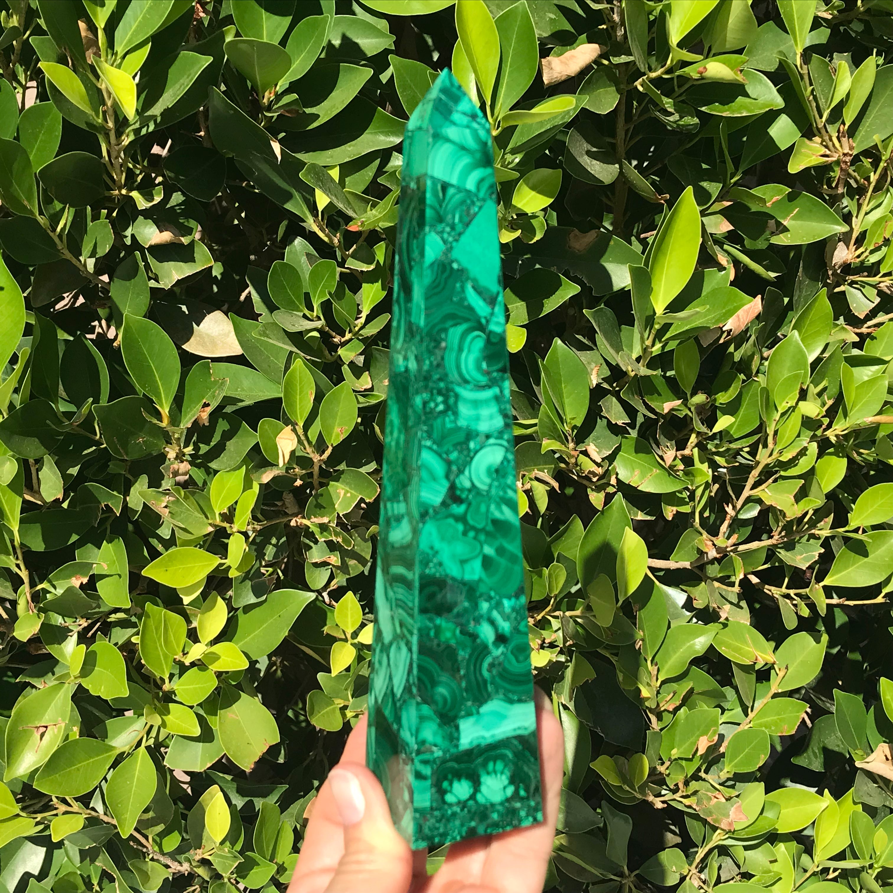African Malachite Tower