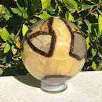 Substantial Septarian Sphere