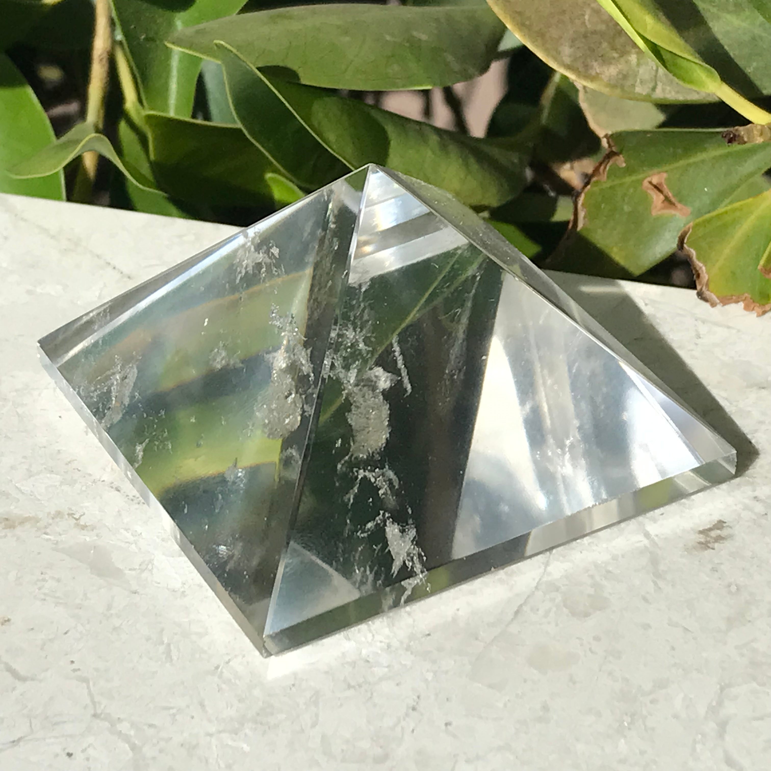 Crystal Clear Pyramid