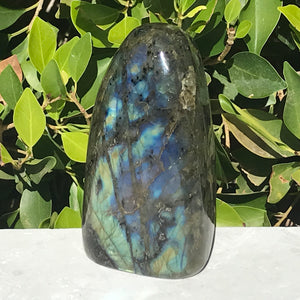 Colorful and Patterned Labradorite Freeform