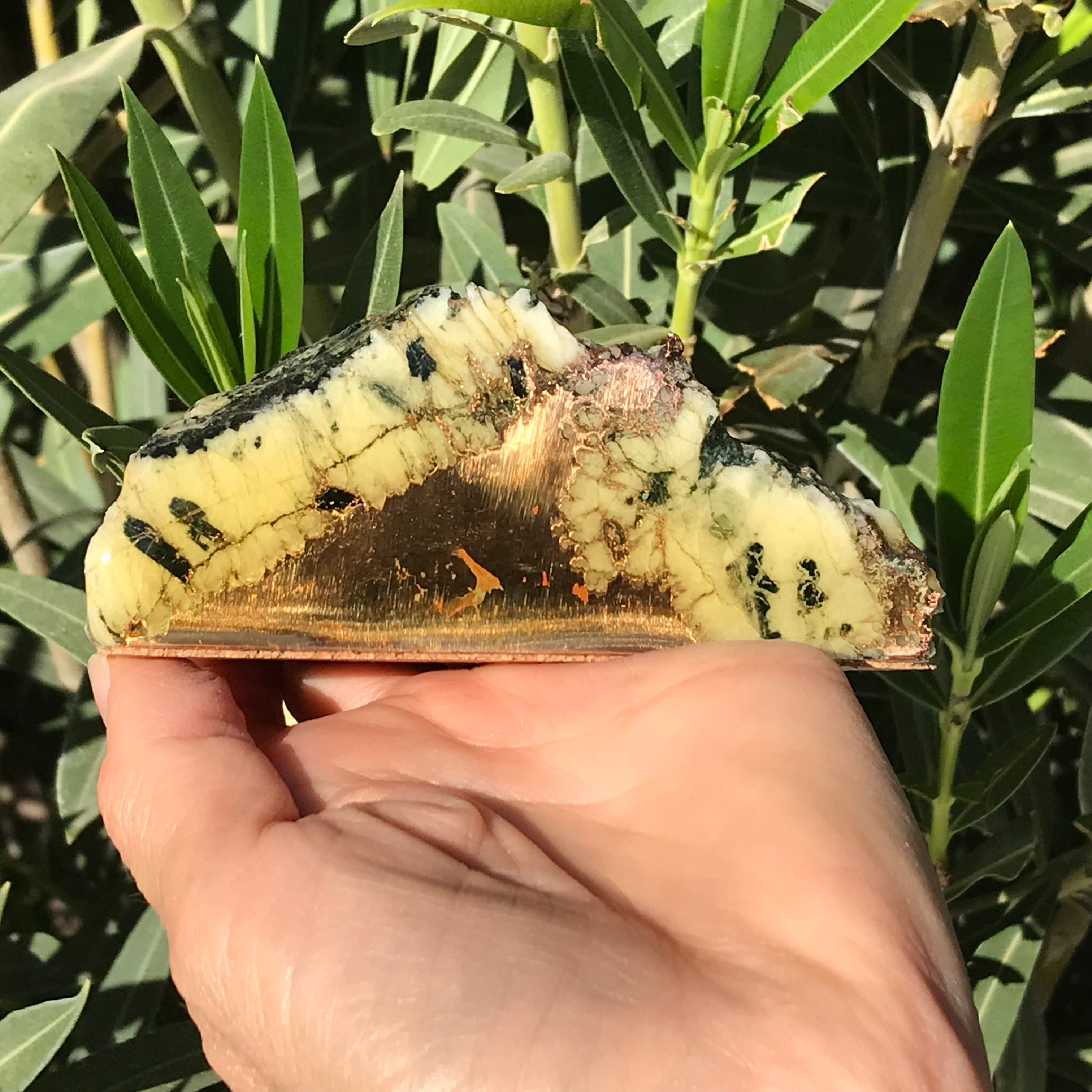 Small Copper Ore with Epidote Freeform