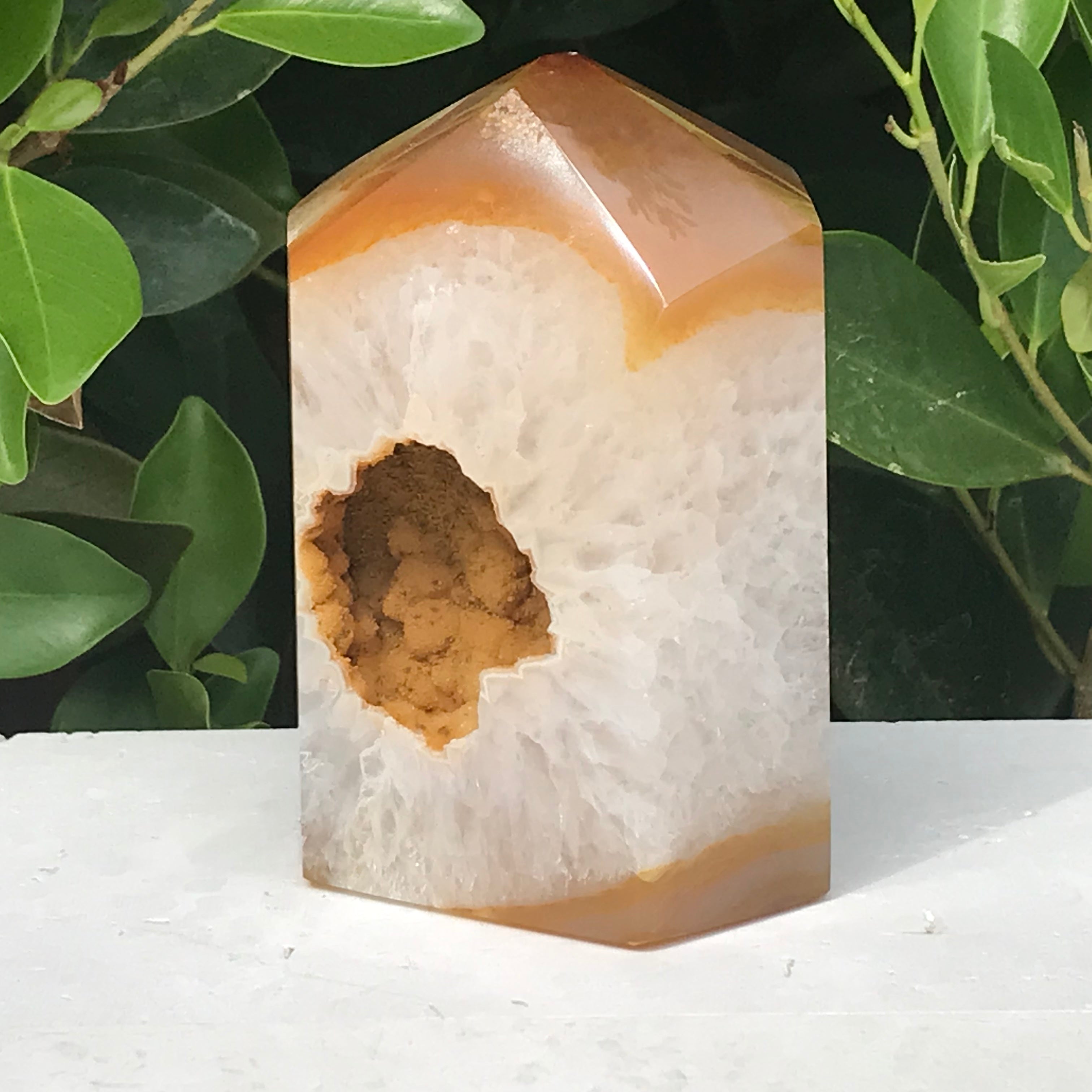 Golden Agate Obelisk