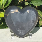 Amethyst with Colorful Agate Heart