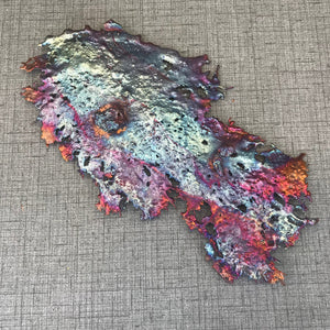 Flashy Rainbow Copper Splash Decor