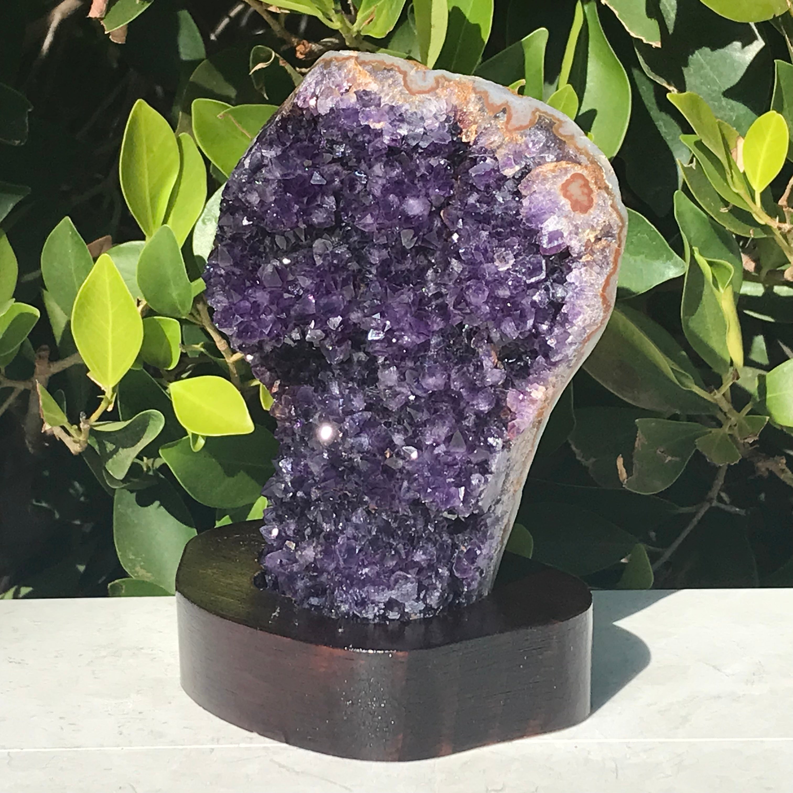 Spherical Amethyst Faced Freeform