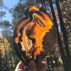 Shining Brazilian Agate Slice