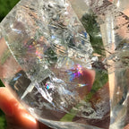 Huge Rainbow Brazilian Crystal Flame