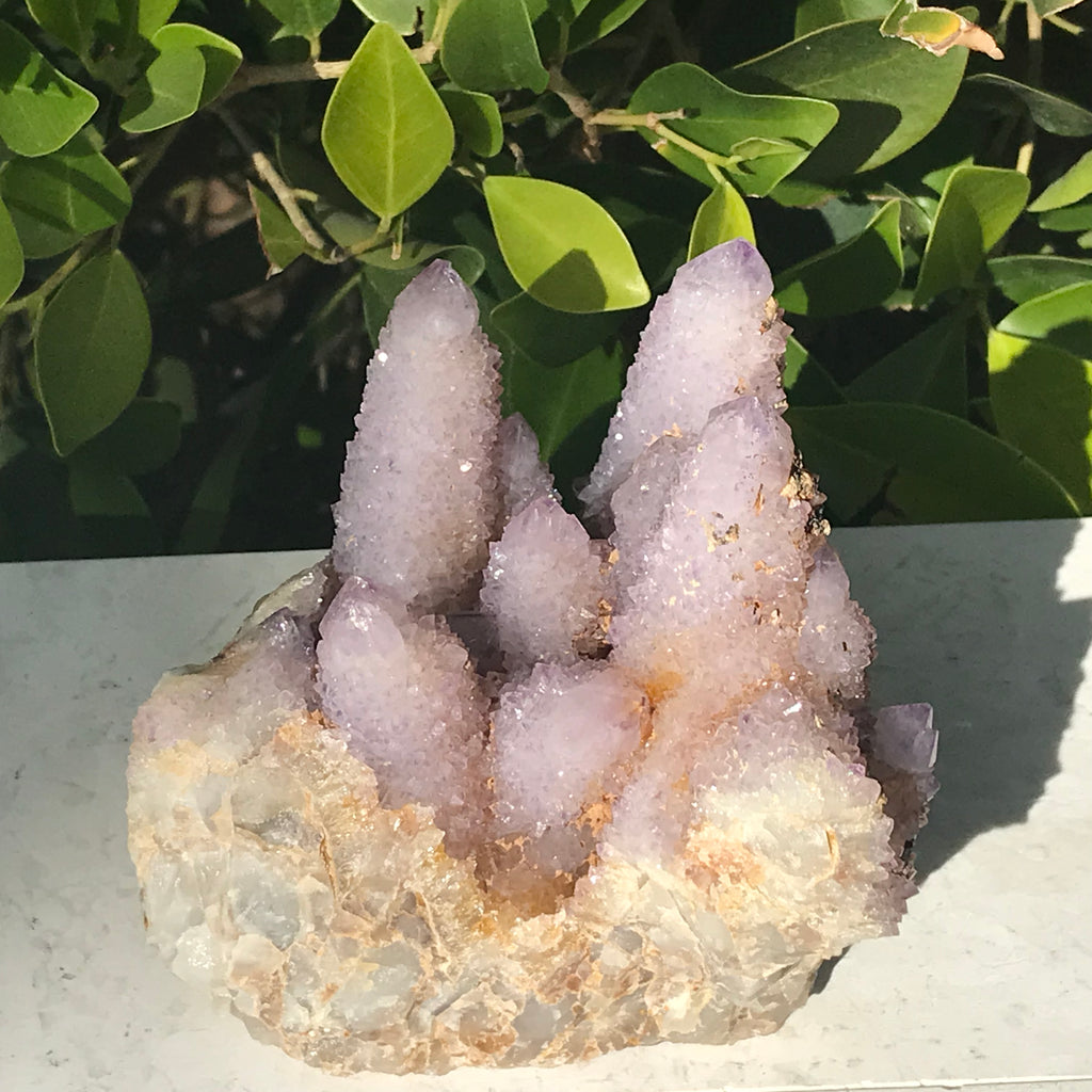 Towers of Spirit Quartz Crystal Cluster