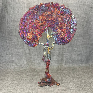 Rainbow Splash Copper Tree of Life