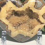Crystal Filled Septarian Heart