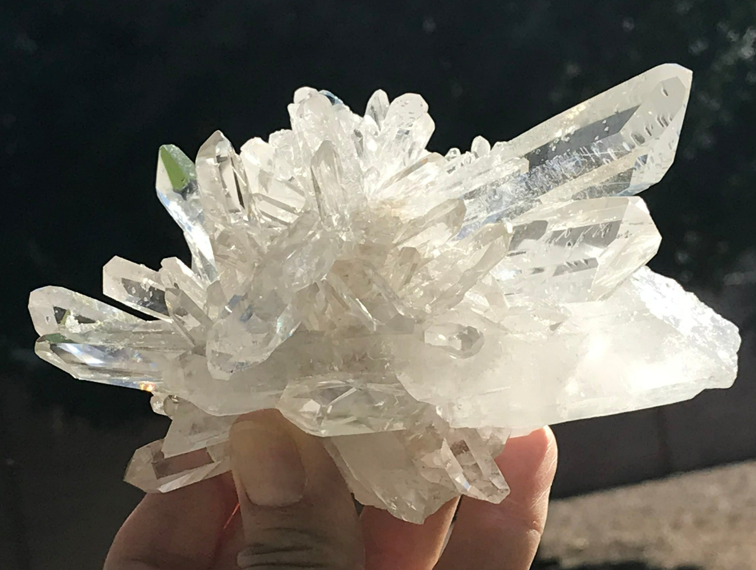 Multitude of Points Crystal Cluster