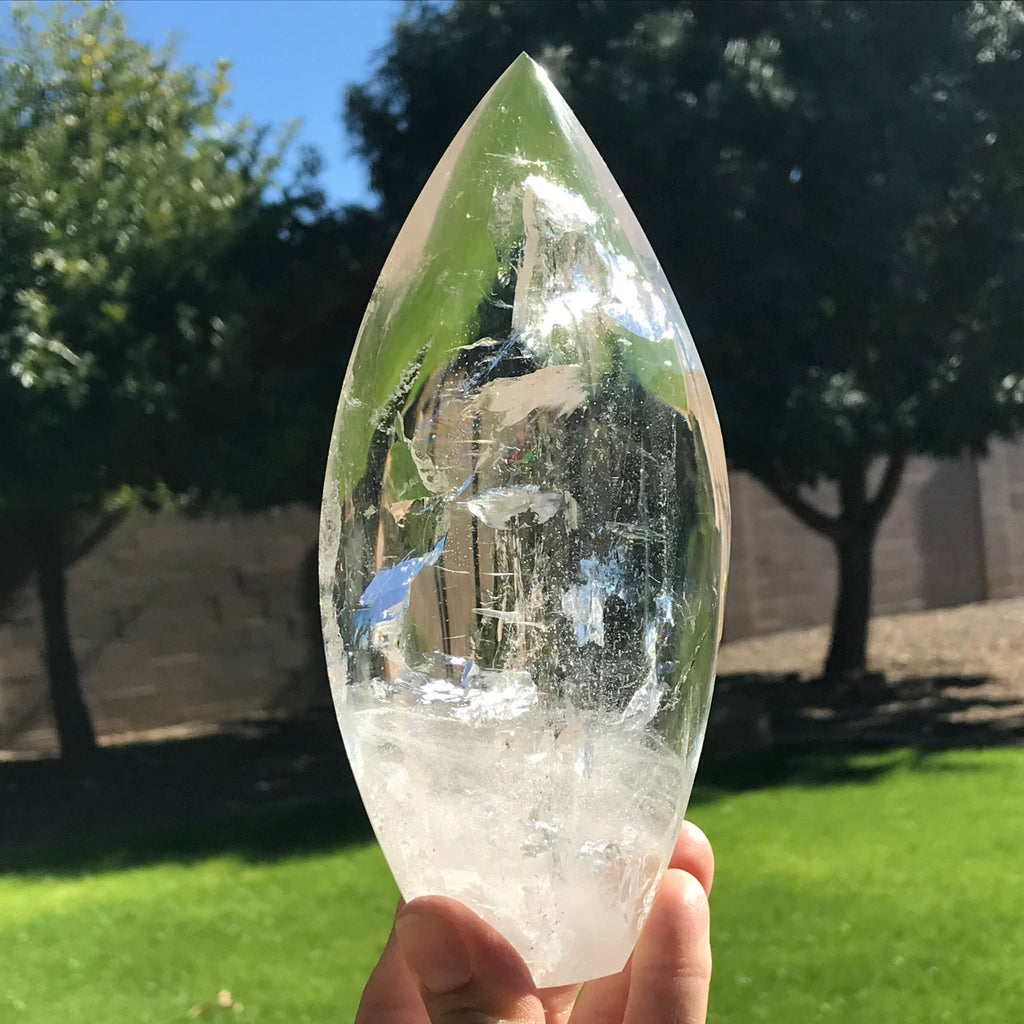 Elegant Crystal Flame