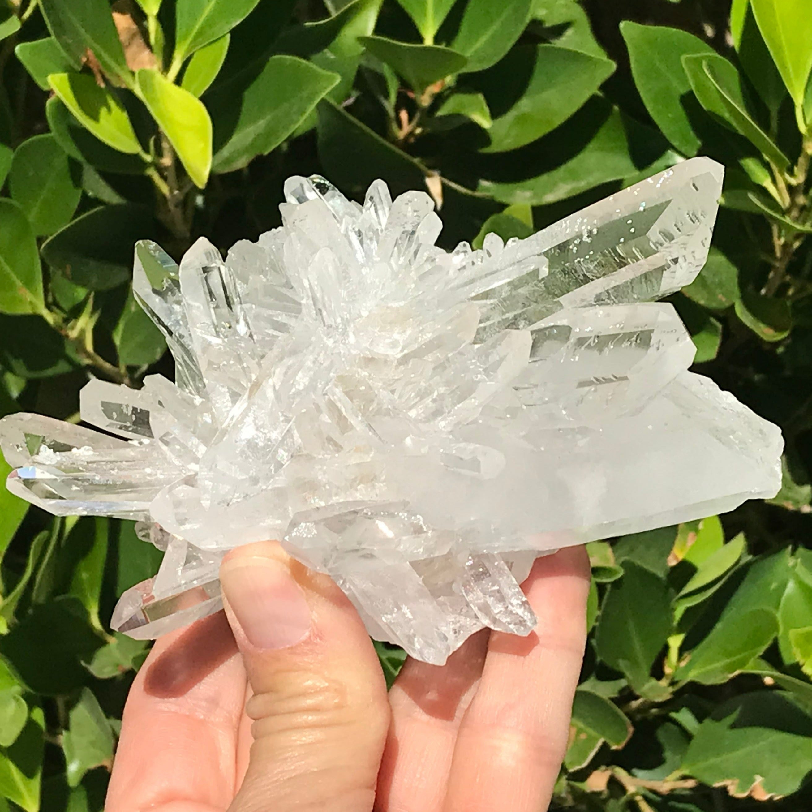 Multitude of Points Crystal Cluster