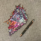 Cool Shades of Rainbow Copper Splash Art