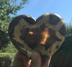 Crystal Filled Septarian Heart
