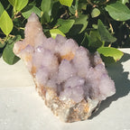 Quartz Crystal Topped Cactus Quartz Slab