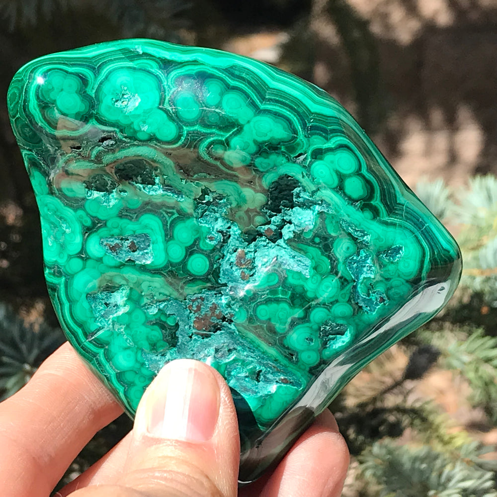 Superior Malachite/Chrysocolla Nodule