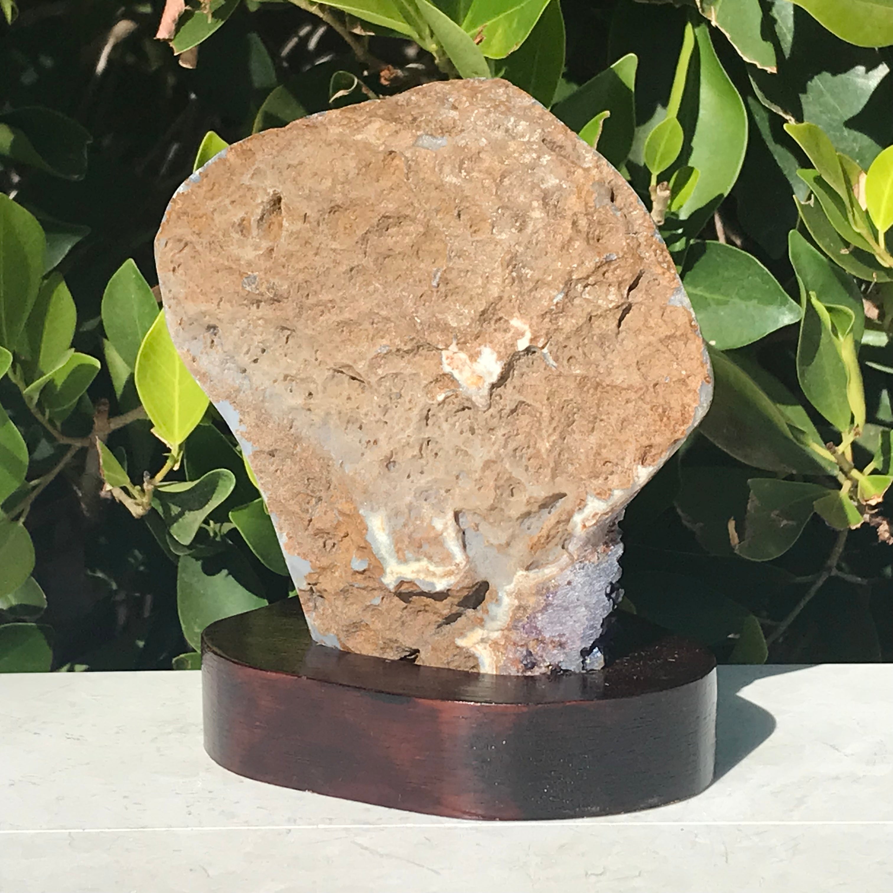 Spherical Amethyst Faced Freeform