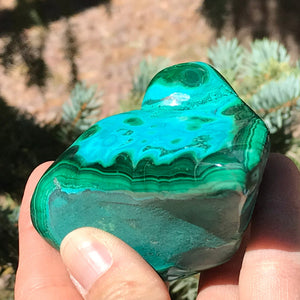 Chrysocolla Faced Malachite