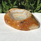 Golden Agate Bowl